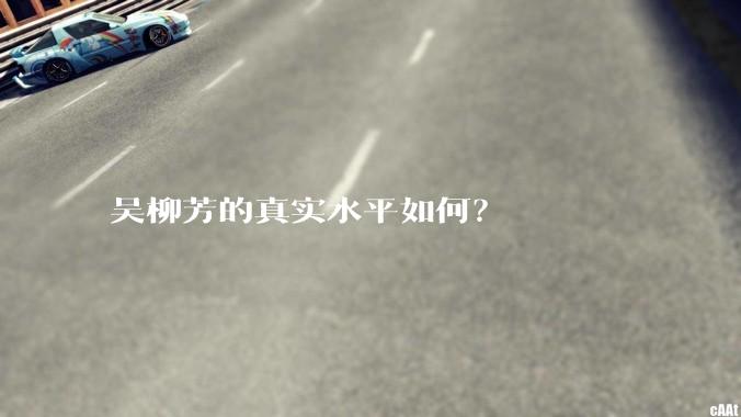 吴柳芳的真实水平如何？