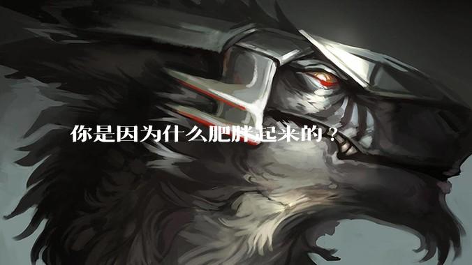 你是因为什么肥胖起来的?